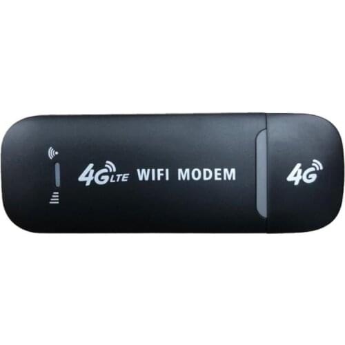 Portable 4G/3G LTE Car WIFI Router Hotspot 100Mbps Wireless USB Dongle Mobile Broadband Modem SIM Card Modem Unlocked
