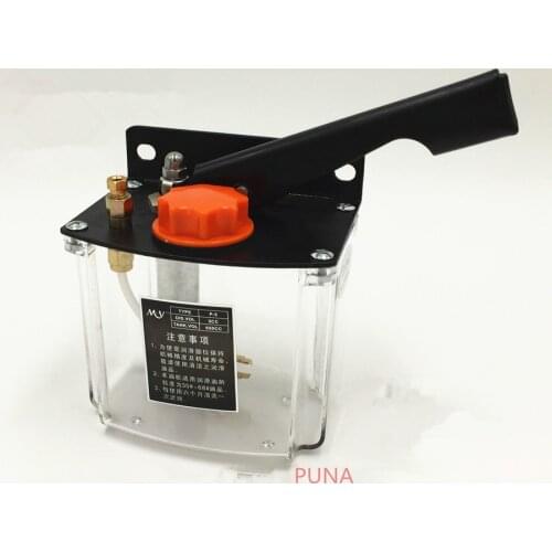 Manual lubrication oil pump/right hand operated oil lubricator YS-HP-5R for centralized lubrication system/CNC machine centre