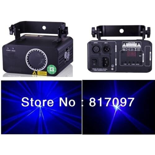 Venta 500mW Luz Laser Azul Rayo Luces Discoteca KTV Pub Bar Luz Sonido Lazer Iluminacion 450nm Laser Diodo DPSS Envio Gratis