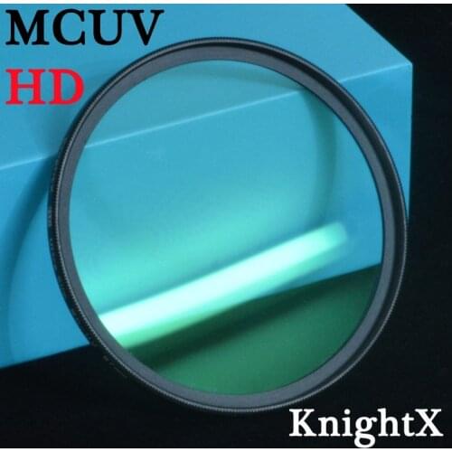 KnightX HD MC UV MCUV Filter For Pentax Sony Nikon d5300 600d d3200 d5100 d3300 550D 600D lentes d5500 d7200 49 52MM 58MM 67MM