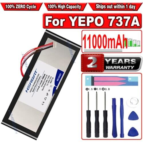 HSABAT 6500mAh Laptop Battery for YEPO 737A 737S/T/A Compatible 369277-2S