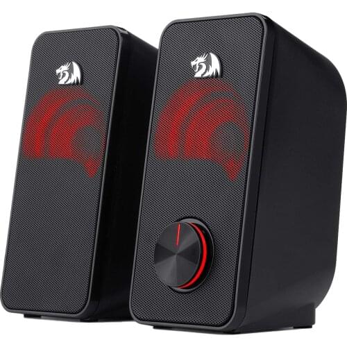 Redragon GS500 PC Gaming Speaker 2.0 Channel Stereo Desktop Computer Speaker for computer PC home notebook TV loudspeakers
