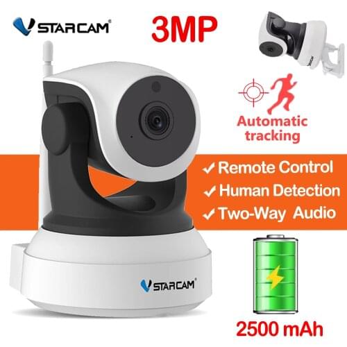 VStarcam HD 3MP 1296P IP Camera Wifi Home Security Camara wifi Camera Audio Recording Mobile remote View P2P Camera Onvif