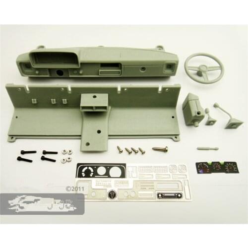 RC CAR BODY SHELL CAB INTERIOR DASH BOARD KITS FIT FOR 1/10 SCALE ROCK CRAWLER TOYS TRUCK TAMIYA BRUISER HILUX 4WD TF2 PARTS