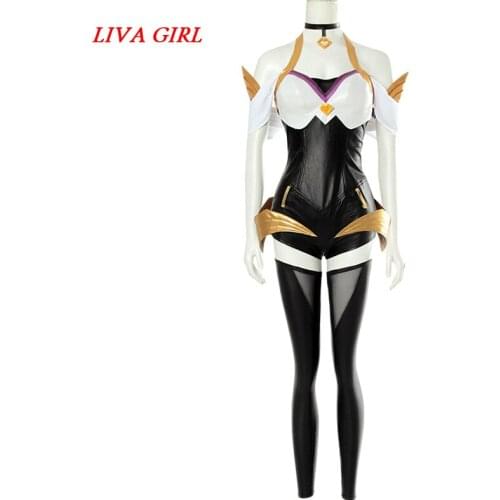 LOL KDA Cosplay Costume K/DA Ahri Cosplay Costume Game Ahri Outfit LOL KDA Group Women Costume Halloween