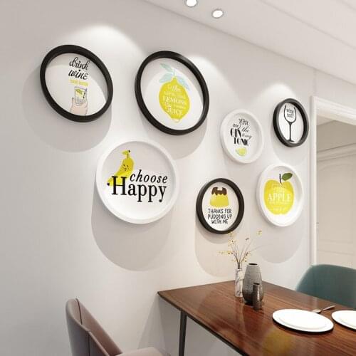 Nordic creative living room dining room background wall pendant room wall decoration bedroom TV wall decoration