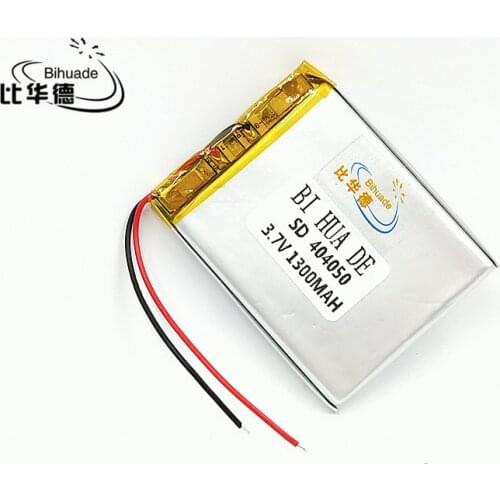 Li-Po 3.7V 1300mAh 404050 Lithium Polymer Li-Po li ion Rechargeable Battery cells For Mp3 MP4 MP5 GPS