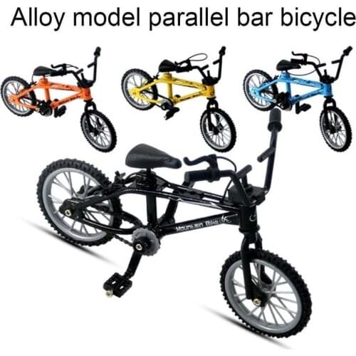Finger BMX Mini Bicycle Assembly Bike Model Toys Finger Toys Bikes Kids Novelty BMX Gag Gifts BMX Bicycle Toys P9R1