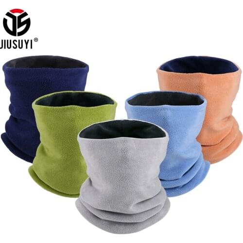 Fashion Women Men Face Scarves Winter Windproof Fleece Half Mask Tube Scarf SKi Snowboard Neck Cover Warmer Gaiter Soft Bandanas