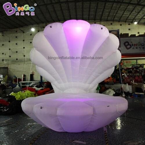 Ocean Theme Inflatable Seashell Balloon For Decoration / Inflated Shell With LED Lights - BG-O0036/BG-O0128/BG-A0954-10