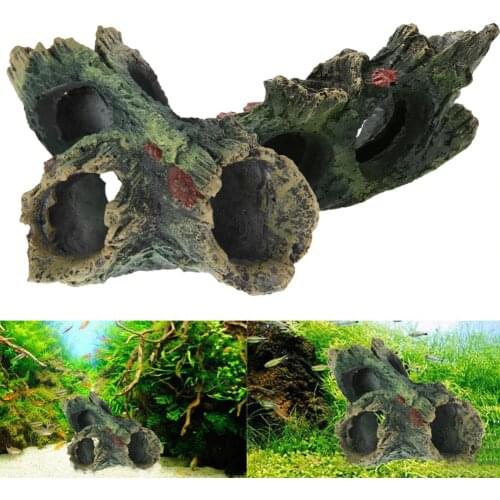 Resin Aquarium Decoration Artificial Driftwood Tree Mountain for Fish Tank Ornament Landscaping Decoration Aquarium Accessories
