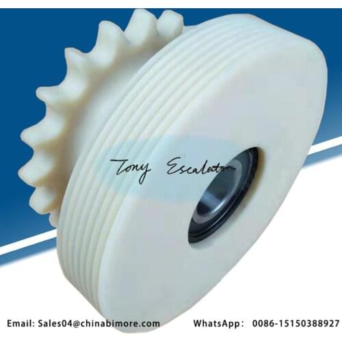 Escalator Drive Sheave 198*165*98 Bearing 6207 Use for OTIS 506NCE