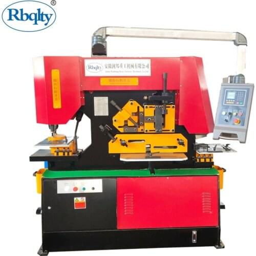 Q35Y-20 E21 control system hydraulic ironworker machine with custome color