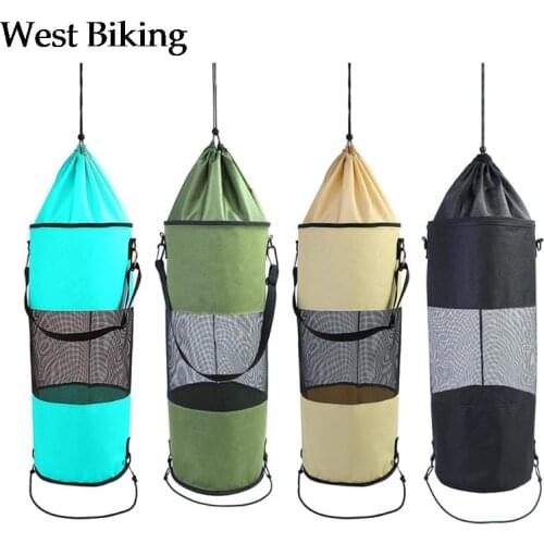 Mesh Trash Bag Recycles Portable Outdoor Garbage Bags for Boat, Kayak or Camper