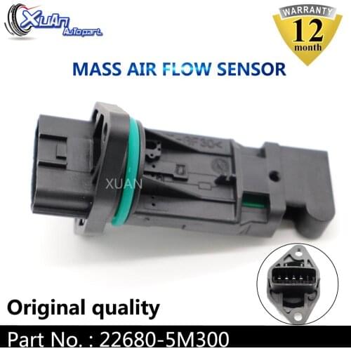 XUAN MAF MASS AIR FLOW METER SENSOR 22680-5M300 For NISSAN PATROL MAXIMA ALMERA X-TRAIL SUBARU IMPREZA FORESTER INFINITI I30 G20