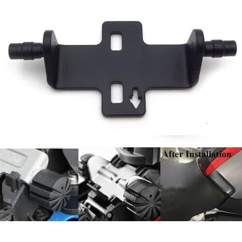 Aftermarket free shipping motorcycle parts Rubber Front Seat Lowering Bracket FOR BMW K1600GT R1200GS R1200RT R1250GS S1000XR bk