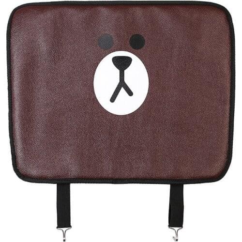 1PCS Car Seat Back Cover Protector for Kids Cartoon Car Anti Kick Mat with Bag Waterproof Car Seat Back Protector Anti Kick Pad