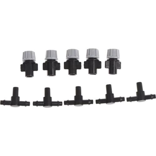 10Pcs Atomization Nozzle Water Sprayer DIY Drip Irrigation Sprinkler Nozzle