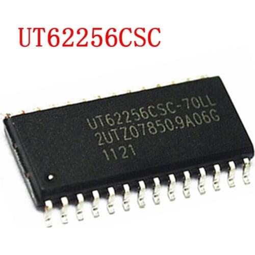 2pcs/lot UT62256CSC-70LL UT62256CPC-70LL UT62256 62256 SOP-28