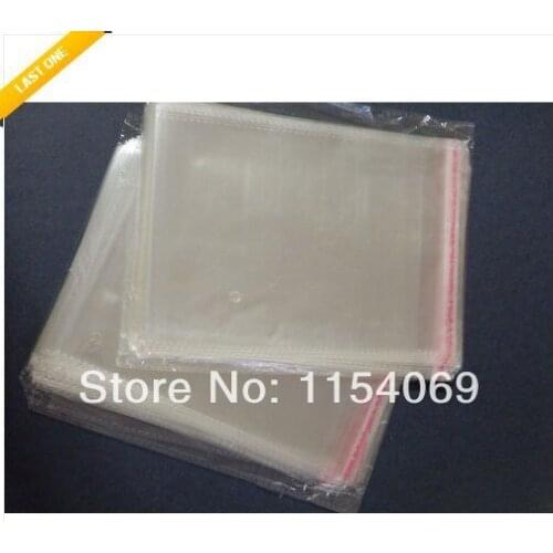 200pcs/lot Clear Resealable Cellophane/BOPP/Poly Bags 24*27cm Transparent Opp Bag Plastic Packaging Bag Self Adhesive Seal