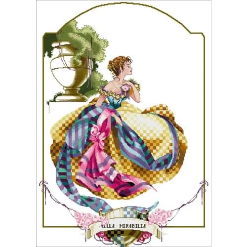 25- MD-39 ( Counted Cross Stitch 11CT 14CT 18CT Cross Stitch Kits Embroidery Needlework Sets