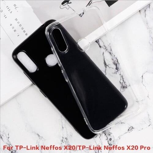 For TP-Link Neffos X20 Case TP-Link Neffos X20 Pro 6.26" Silicone Soft Tpu Back Cover Phone Cases For Neffos X20Pro COVER