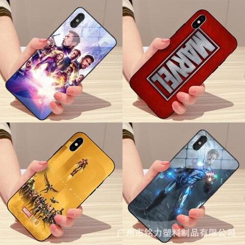 Marvel Phone Case for Huawei Huawei Mate10 Mate 9Pro Mate20X Nova2plus Nova3i Nova3e Spiderman Iron Man Venom Printing Tpu Cover