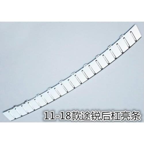 For touareg 2004-2018 Car styling rear Sill Car bumper Protector stainless steel styling