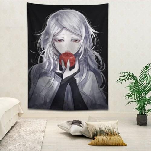 Hot Sale Custom Bungo Stray Dogs Wall Hanging HD Landscape 3D Printing Digital Printing Home Decoration Tapestry