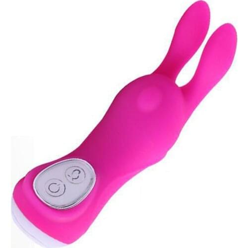Sex Toys for Women G Spot Vibrator Hot 15 CM 7 Speed Pink Waterproof Pretty Rabbit Ears Vagina Stimulation Sex Machine Products