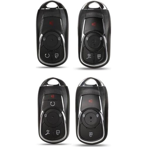Kutery 10pcs 3/4/5 Button Smart Remote Key Shell For Opel Astra Fit Buick Verano Encore Lacrosse Regal Envision Key Fob Case