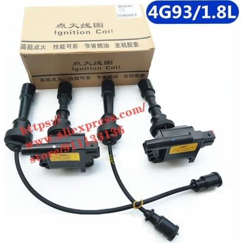 Ignition coil/ cylinder line for Brilliance BS4 M2 /BS6 BS1 Zhonghua Coupe 4G93 1.8L Spark plug