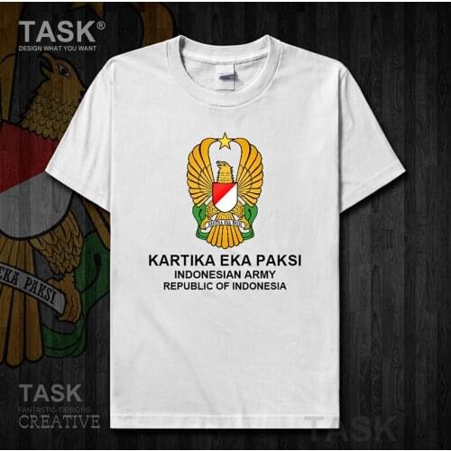 Army Indonesia Indonesian IDN ID Short sleeve mens t shirt new Tops Military Tactical country Fashion summer sweatshirt 01