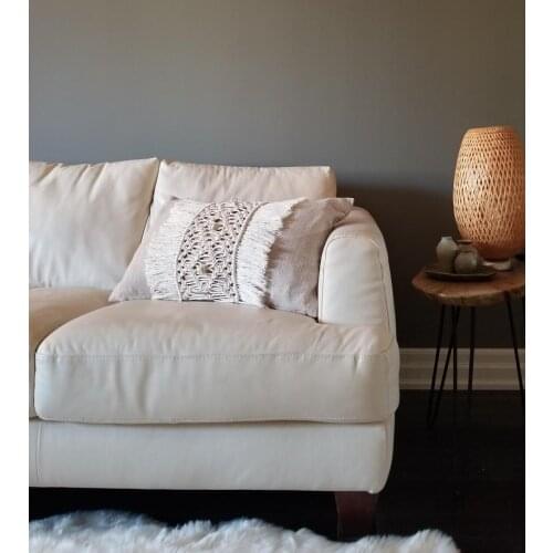 MOMS YARD New Macrame Handmade Cotton Thread Pillowcase Bohemia Moroccan Sofa Cushion Cover Decorative Pillowcase High-end Gift