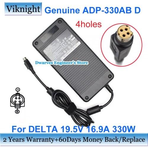 Genuine ADP-330AB D 19.5V 16.9A 330W AC Adapter Charger A17-330P2A A15-330P1A A330A002L For MSI GAMING GT80 GT62VR GT73VR GT75
