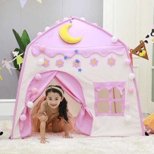 1.3M Childrens Indoor and Outdoor Castle Tent Baby Princess Play House Boy Girl Play House Childrens Gift Toys For Christmas