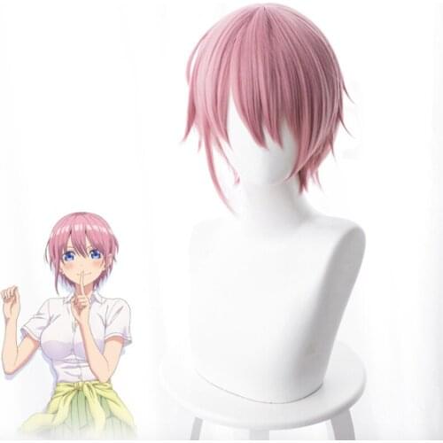 The Quintessential Quintuplets Cosplay Wigs Ichika Nakano Cosplay Synthetic Wig Halloween Carnival Party 5 toubun no Hanayome