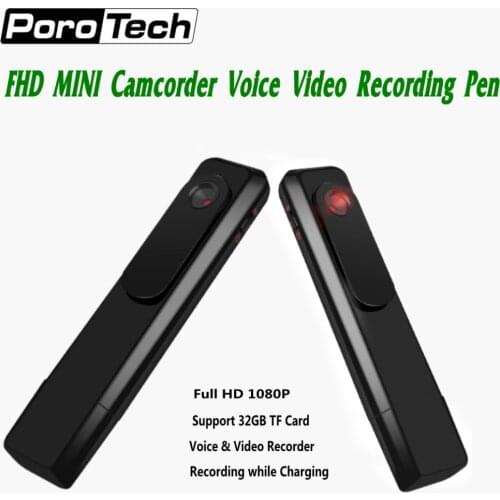 IDV C181 Portable Mini Camera Micro Body Camara 1080P Full HD Mini DV DVR Sport Camcorder Voice Video Recorder Recording Pen