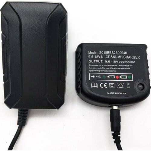 High Quality 9.6V-18V Charger for black and decker Black Decker Li-ion battery charger Ni-CD Ni-MH A18 HPB18 A14 HPB14 A12 HPB12