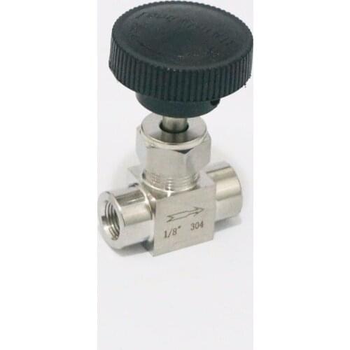1/8" BSP female Thread 304 Stainless Steel Flow Control shut off Needle Valve 915 PSI water gas oil Plumbing