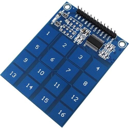 10pcs TTP229 16 Channel 16 Way Digital Capacitive Switch Touch Sensor Module