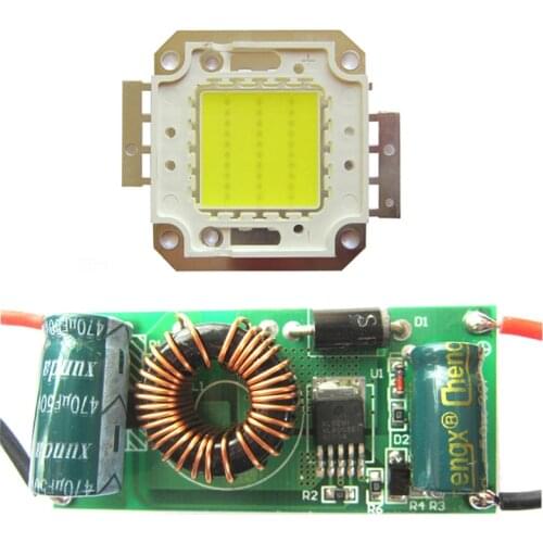 12V 24V Battery used 30W Cool White / Warm White SMD LED Light Bulb Lamp Parts with DC LED Driver