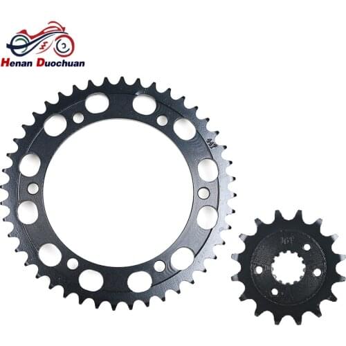 525 16T Front 44T Rear Sprocket Gear for Honda NT400 J BROS 400 NT400J NT400K NT650K NT650 K Hawk GT NT 400 650 Staring Wheels