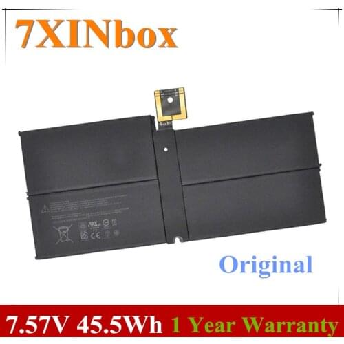 7XINbox 7.57V 45.5Wh Original G3HTA038H Laptop Battery For Microsoft Surface Pro 5 1796 Series Tablet