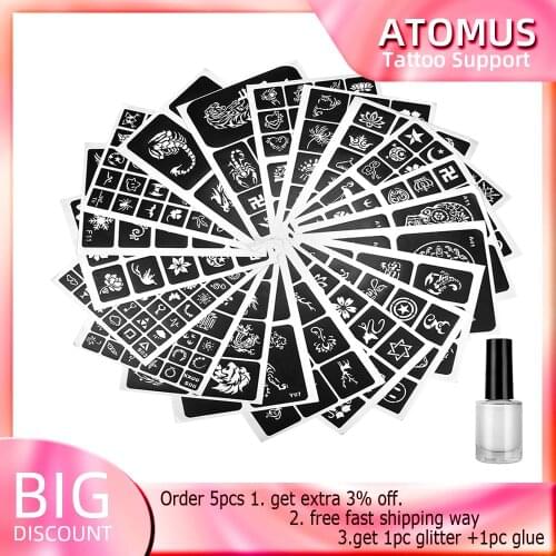 ATOMUS Temporary Tatoos