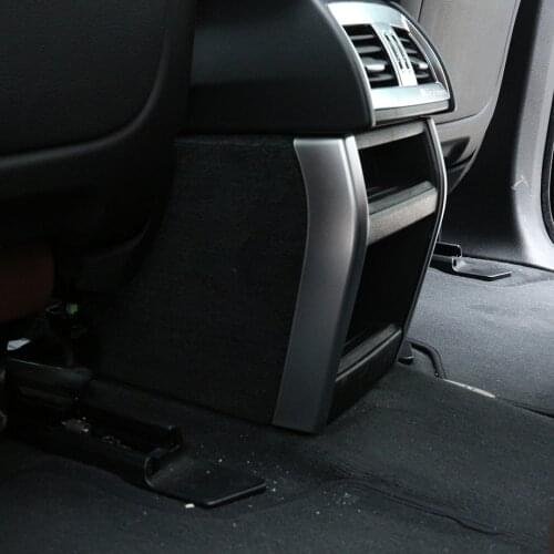 Car Accessory For BMW X5 F15 X6 F16 2014 2015 2016 ABS Chrome Rear Air Outlet Cover Trim Sticker Car Styling