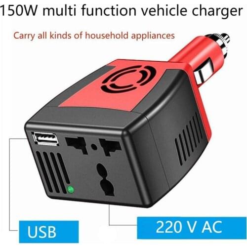 On board charger, multi-function 12V, 24 V, switching plug, 220 V inverter for vehicle charging and lighting deviceSUSWE