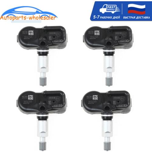 4 PCS 433MHz For 2017-2023 Toyota Land Cruiser Prado C-HR Camry Lexus TPMS Tire Pressure Sensor 42607-48020 4260748020 PMV-C215