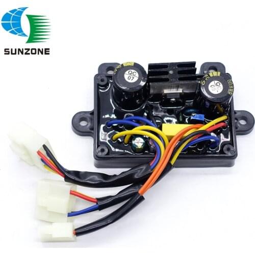 General AVR For Portable Diesel Welder Generator Set 5KW 10 KW WELDING Machine Voltage Regulator 12 Lines 3 Plugs