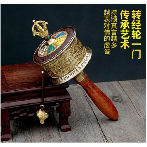 Greco-Buddhist Tibet Nepal Temple Buddhism the Brilliant Mantra of Six Words Blessing chant Turning Scripture Vajra prayer wheel